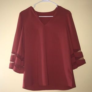 3/4 sleeve top